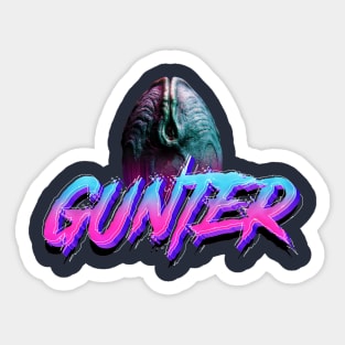 Gunter Alien Egg Sticker